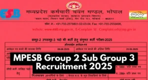 MPESB Vacancy 2025