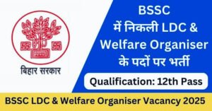 BSSC LDC Vacancy 2025